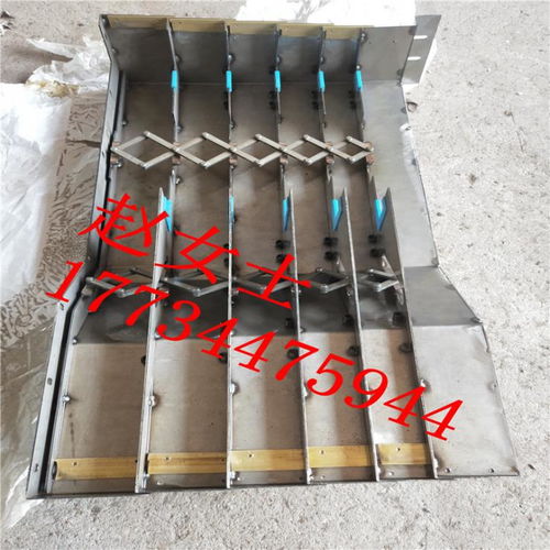 龍佑機床3260vhd加工中心x軸伸縮蓋板防護罩